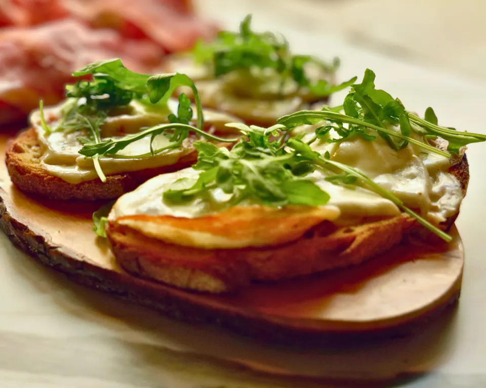 Tomato and Ricotta Bruschetta