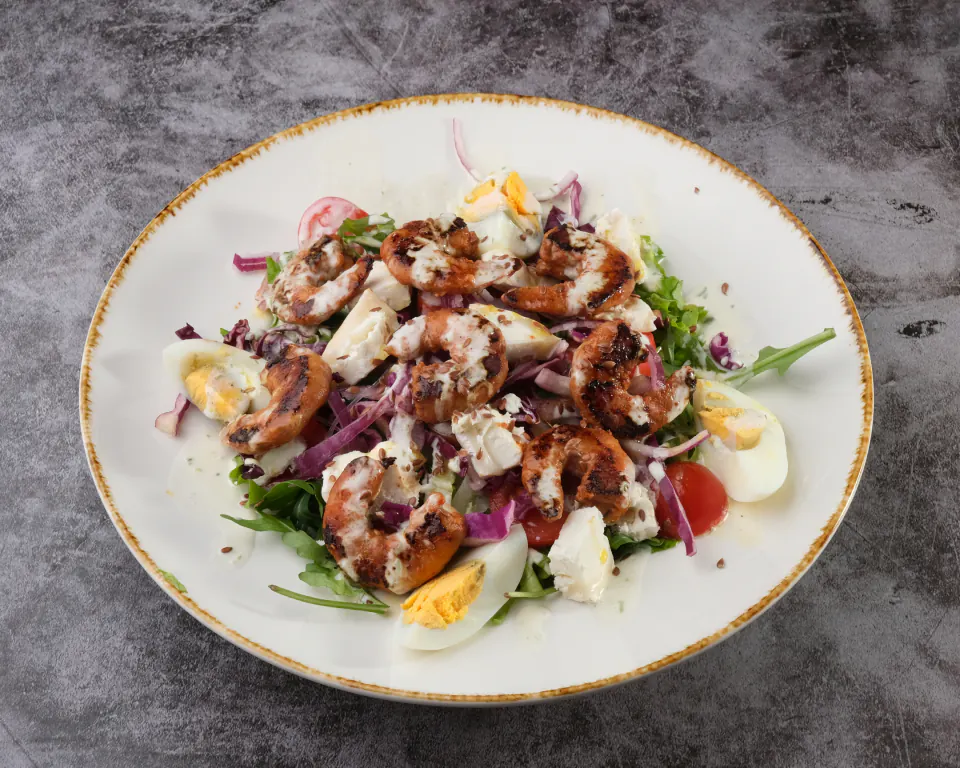 Salada de Camarão